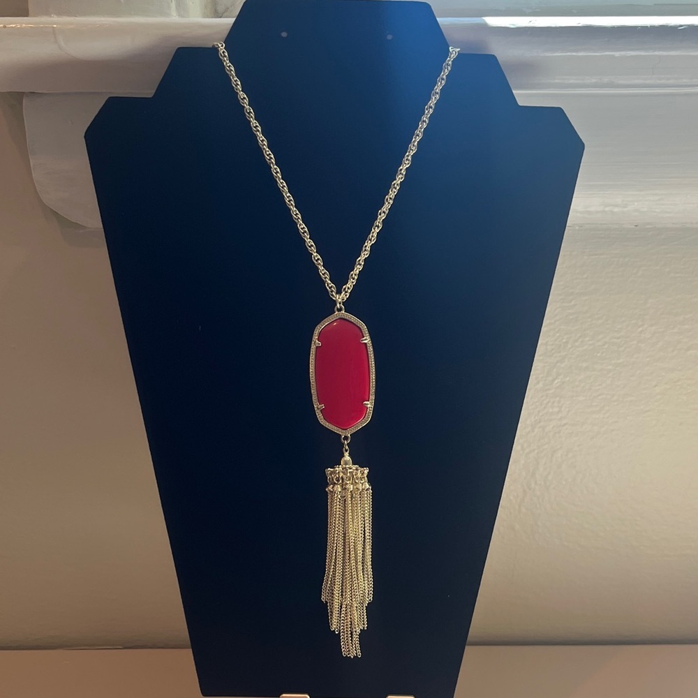 Kendra Scott Rayne Long Pendant Necklace (30”)